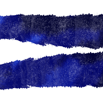 Textured blue stroke softening into smooth watercolor tones png