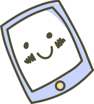 cute clipart colorful phone png