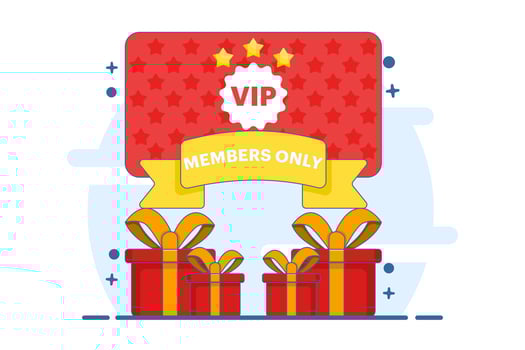 Loyalty program marketing strategy concept, loyalty cards, discounts and bonuses, earn reward points, cashback income. Loyalty programs and customer rewards. vector