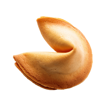 Golden Fortune Cookie png