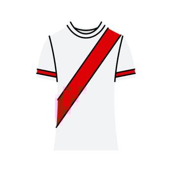 Sports Jersey Illustration for football, basketball, hockey ball, volleyball, racing, gaming jersey. vector