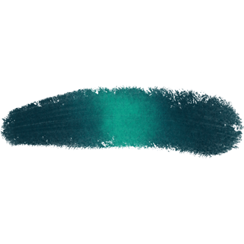 A rugged Cyan stroke blending gritty grunge textures with smooth watercolor transitions png