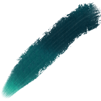 A Cyan brush stroke merging rough grunge textures with subtle watercolor effects png