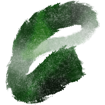 Gorgeous Green watercolor strokes blending into bold rugged grunge inspired marks png