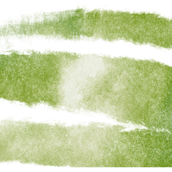 A rugged Green stroke with rough edges and seamless watercolor blending png