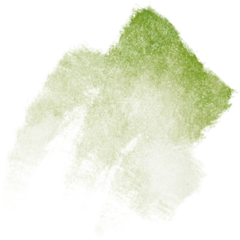 Green stroke blending rugged grunge elements with soft watercolor washes png