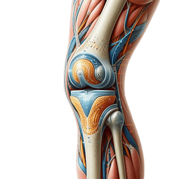 human knee and muscles png