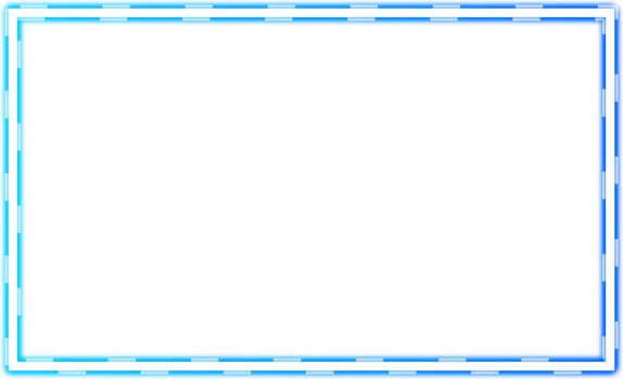 Glowing neon gradientfuturistic frame png