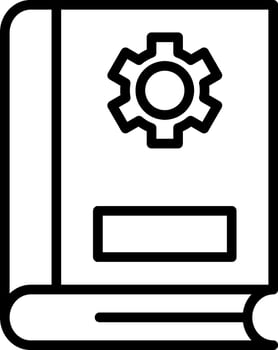 Book Line Icon vector