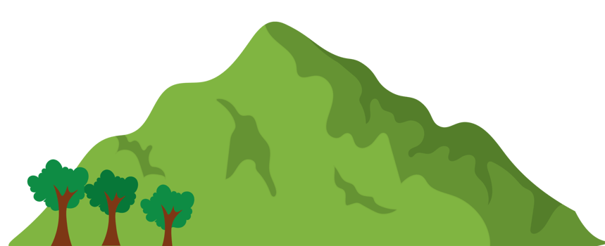 International Mountain Day Concept with Volcano Scene png