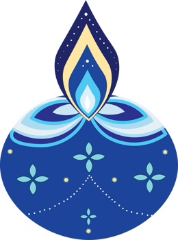 Decorative Oil Lamps for Happy Diwali png