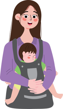Precious Bond Between Mother and Infant png