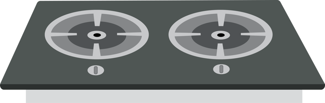 Gas Stove Kitchen Appliance for Home Cooking png