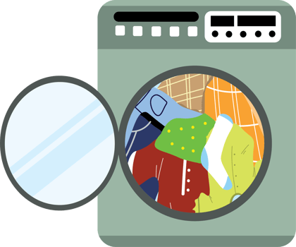 Washing Machine Household Appliance for Laundry png