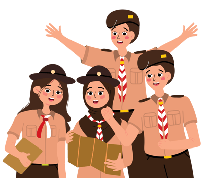 Group of Scout, World Scout Day png