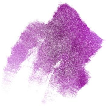 A striking Magenta watercolor stroke with rough edges and grunge like textures png