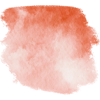 A bold Orange stroke merging rugged grunge textures with soft watercolor washes png