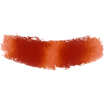 A rough edged Orange stroke merging grunge textures with gentle watercolor effects png