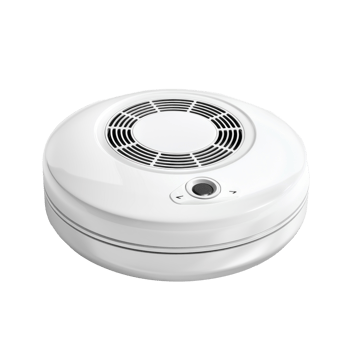 Carbon Monoxide Detector front view full length isolate on transparency background png