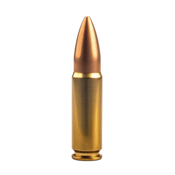 Bullet side view isolate on transparency background png