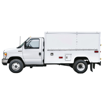 Utility Truck isolate on transparency background png