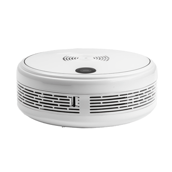 Carbon Monoxide Detector side view full length isolate on transparency background png