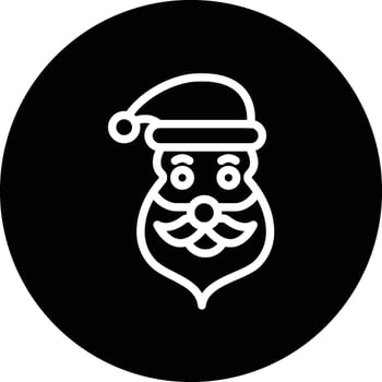 Santa claus Icon Design Illustration vector