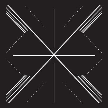 The cover of the album by the band the black keys vector