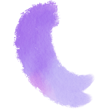 A vivid Pastel brush stroke with rugged edges and soft watercolor tones png