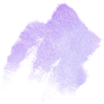 A faded Pastel brush stroke with raw edges and subtle grunge textures png