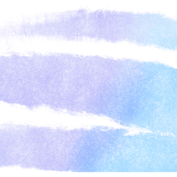 Pastel stroke with rugged textures that transition into soft flowing watercolor blending png