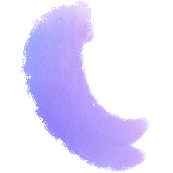 A textured Pastel brushstroke blending gritty textures into fluid watercolor fades png