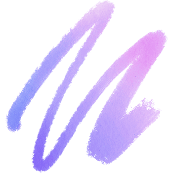 A textured Pastel stroke combining grunge features with smooth watercolor transitions png