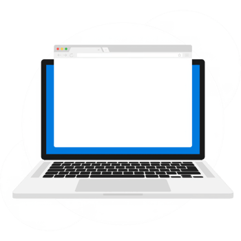 Browser window illustration. Browser or web browser in flat style. Window concept internet browser. png