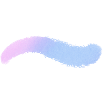 Textured Pastel stroke blending into delicate watercolor washes png