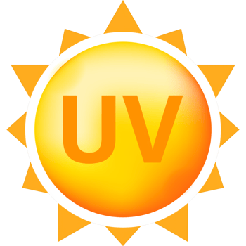 Uv radiation, great design for any purposes. Danger warning icon. Arrow icon. Uv radiation for concept design. png