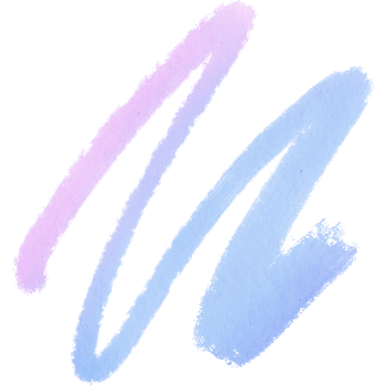 Textured Pastel stroke merging into soft watercolor hues png