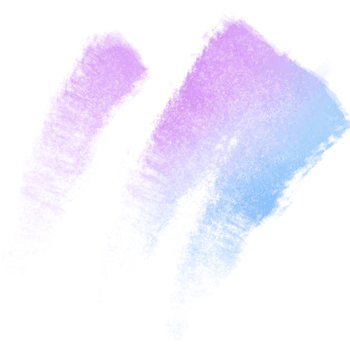 Textured Pastel stroke merging into soft fluid watercolor tones png