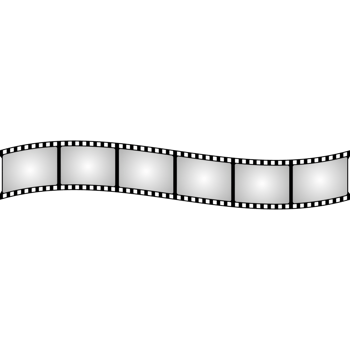 Movie tape set illustration. Cinema poster concept. Banner design for movie theater. png