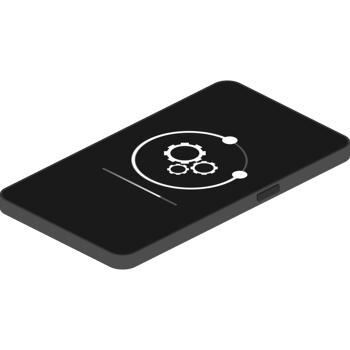 Data update or synchronize with bar process. Update on laptop and smartphone. png