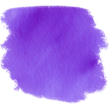 A raw Purple brush stroke with subtle watercolor blending and rugged grunge textures png