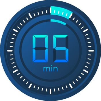 The 5 minutes, stopwatch icon. Stopwatch icon in flat style on a white background. stock illustration. png