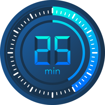 The 25 minutes, stopwatch icon. Stopwatch icon in flat style on a white background. stock illustration. png