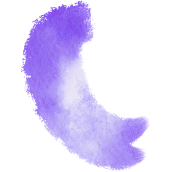 A textured Purple stroke with gritty grunge elements and soft watercolor blending png