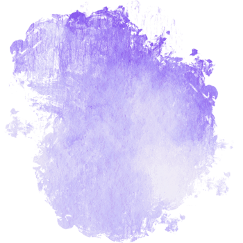 A rough edged Purple stroke blending grunge textures with soft watercolor tones png