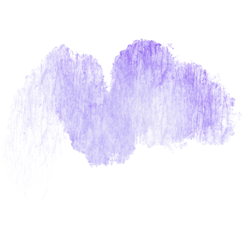 A rough Purple stroke merging rough textures with smooth watercolor fades png