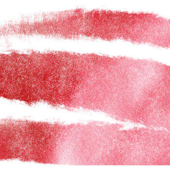 A soft Red brush stroke with rough grunge textures and a watercolor finish png
