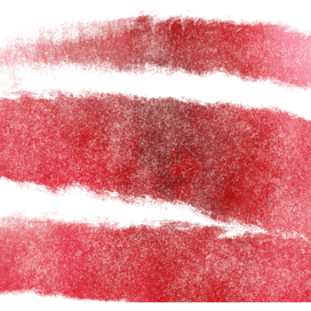 A rough Red brush stroke with raw grunge textures and smooth watercolor blending png