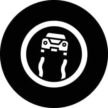 Slippery Icon Design Illustration vector