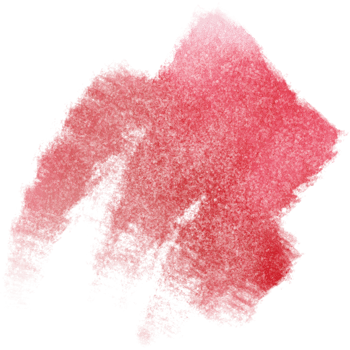 Textured Red brush stroke dissolving into gentle watercolor fades png